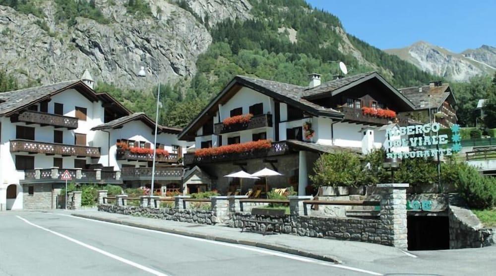 Hotel Del Viale Courmayeur Exterior foto